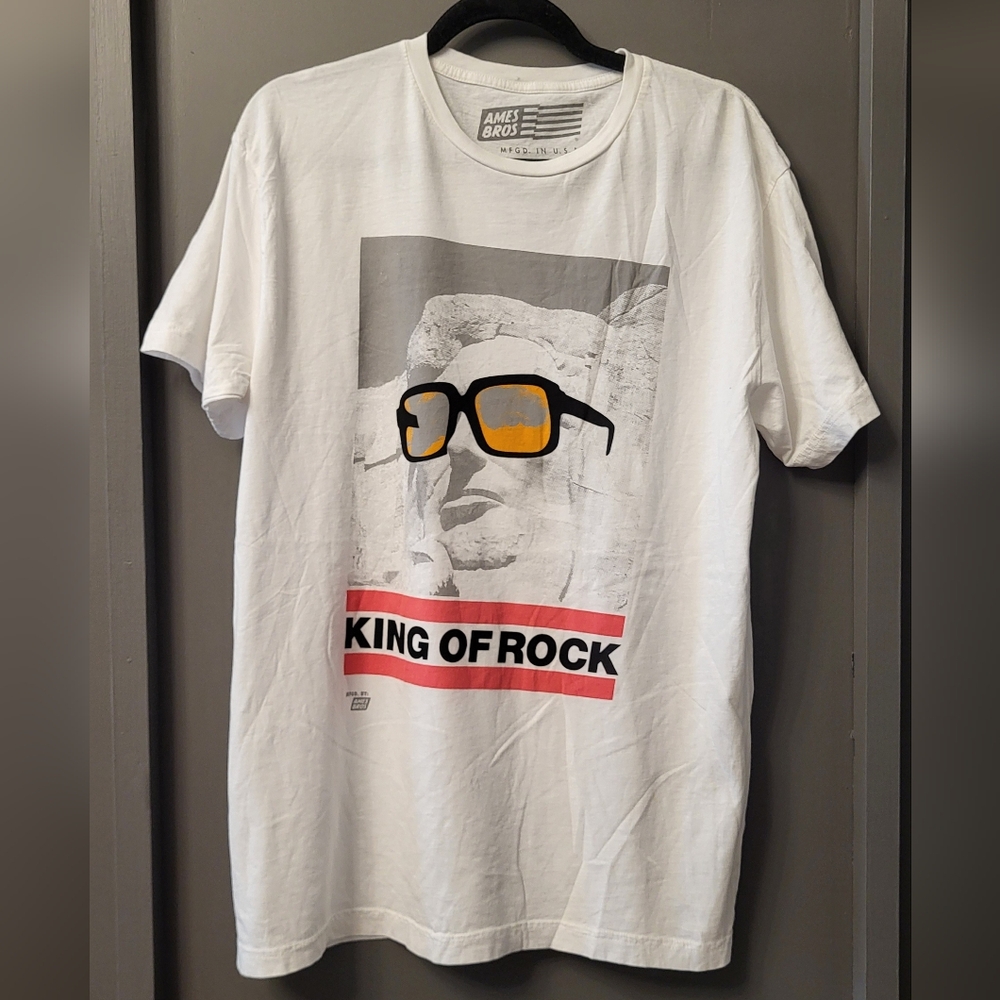Adult L King Of Rock T-Shirt